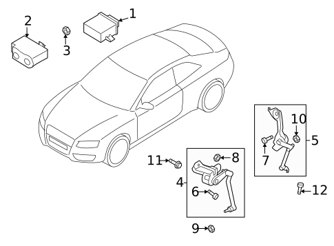 Electrical Components for 2017 Audi A5 Quattro #3