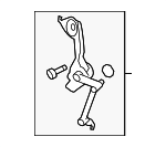 N10680801 - Electrical: Front Sensor Screw for Audi: A5, A5 Quattro, R8, RS5, S5 Image