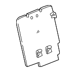 88941125 - Body: Back Panel for Cadillac: Escalade EXT | Chevrolet: Avalanche, Avalanche 1500, Avalanche 2500 | Hummer: H2 Image