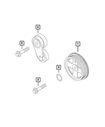 68440345AA - Cooling: Crankshaft Damper for Mopar Image