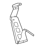 2975242100 - Body: Rear Bracket for Mercedes-Benz Image