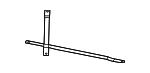 2975200800 - Body: Diagonal Brace for Mercedes-Benz Image