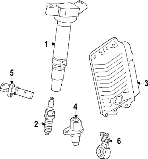 Ignition System for 2025 Lexus NX350h #0