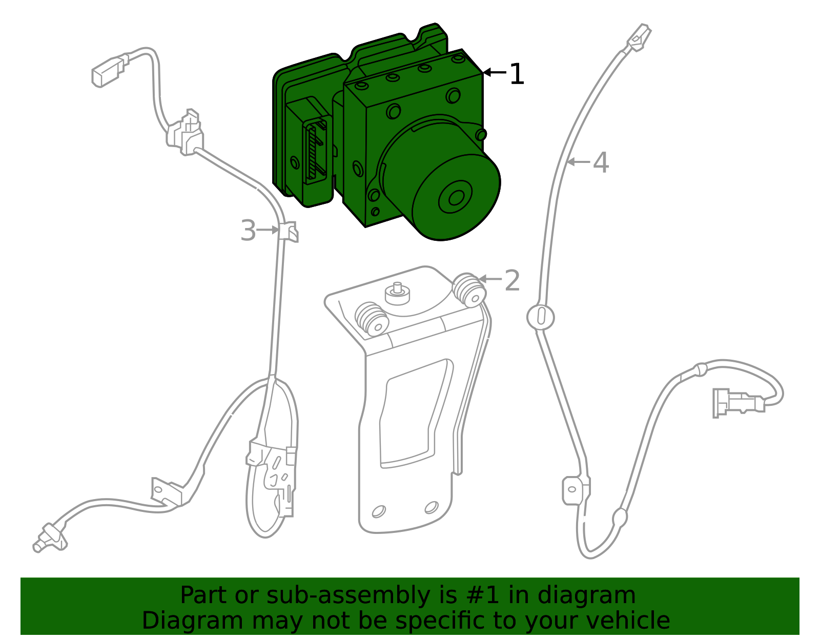 2020-2022 Kia Soul Modulator Valve 58910-K0100 | TascaParts.com