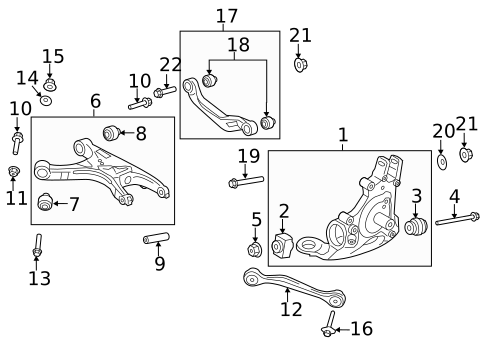 Rear Suspension for 2009 Audi A4 Quattro #2