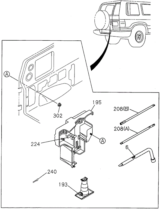 Tools for 1997 Acura SLX #0