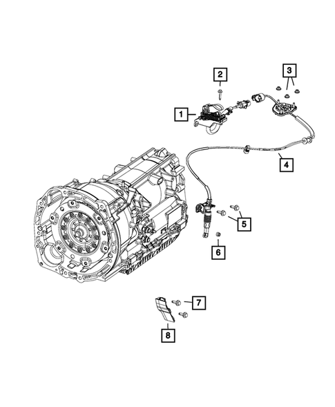 Gearshift Controls and Related Parts for 2019 Jeep Wrangler #1