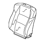81525T3RA91ZG - Body: Seat Back Cover for Acura Image