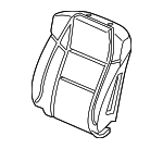 81527T3RA31 - Body: Seat Back Pad for Acura Image