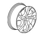 39109595 - : Wheel, Alloy for Buick: Regal Sportback, Regal TourX Image