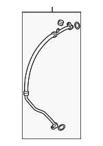 80311T2FA01 - : Suction Hose for Honda Image