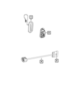 68266192AA - Electrical: Door Contact, Left for Mopar Image