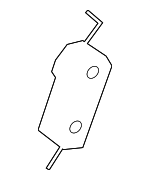 4B0809237B - Body: Striker Plate for Audi Image