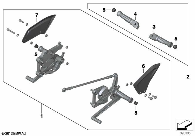 71607702856 - Design: End Cap                   for BMW-Motorrad Image