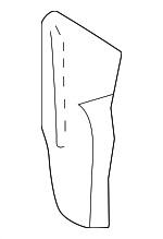 3F1Z7466819AAB - Body: Side Cover for Ford: Taurus | Mercury: Sable Image