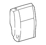 3F4Z7466600AAB - Body: Seat Back Cover for Mercury: Sable Image