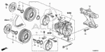 38812PH1003 - Body/Air Conditioning: RING B, SNAP for Acura Image