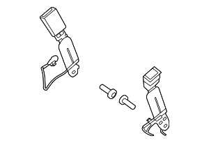 LB5Z7860044AF - : Outer Buckle for Lincoln: Aviator Image