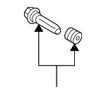 5K0698470 - Brakes: Boot Kit for Volkswagen: Beetle, Eos, Golf, GTI, Jetta, Passat Image