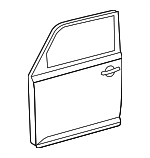 6700212B50 - Body: Door Shell for Toyota Image