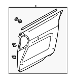 CE5068520B34 - : Door Trim Panel for Mazda: 5 Image