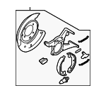 ZZ2144500 - : Backing Plate for Mazda: Tribute Image