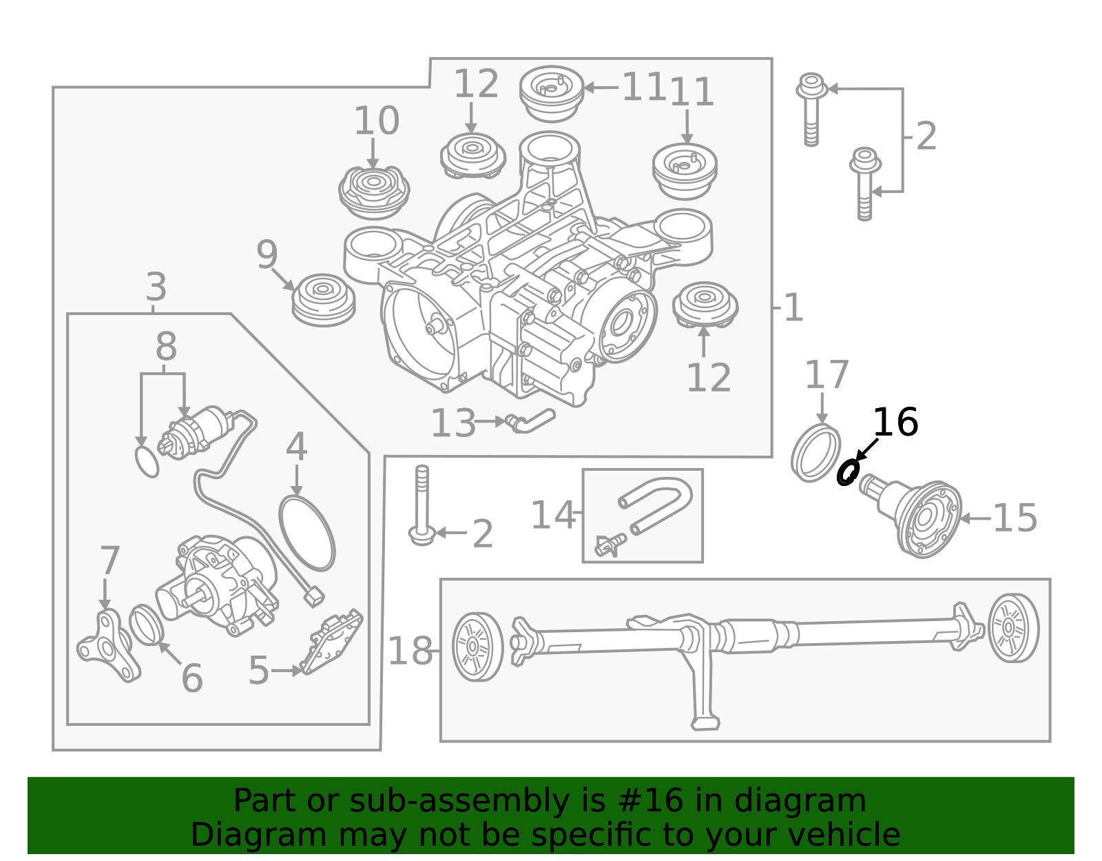 012-409-413 - Drive Axle Shaft Lock C-Clip 2006-2024 Volkswagen ...