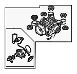 CR525010T - Universals &amp; Rear Axle: Carrier for Volkswagen: Atlas, Atlas Cross Sport Image