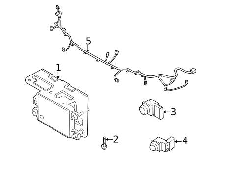 Electrical Components for 2019 Kia Niro EV #1
