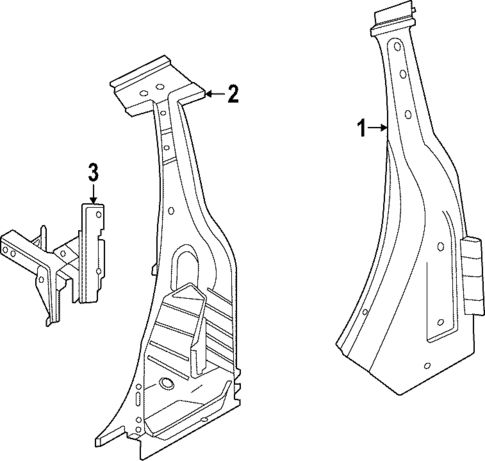 Lock Pillar for 2023 Porsche 911 #0