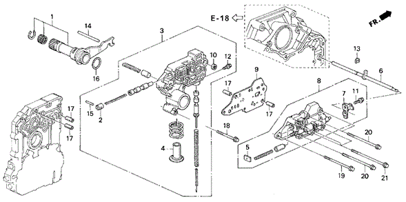 AT Regulator (2.2L) for 1997 Honda Odyssey #0