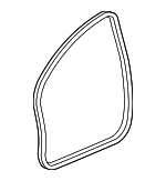 808305Z000 - Body: Surround Weather-strip for Nissan Image