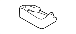 95572172300 - Body: Warning Triangle Mount for Porsche: Cayenne Image