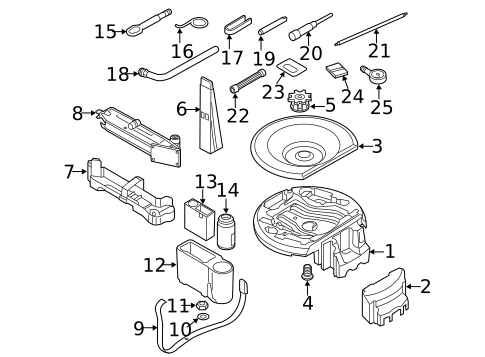 Jack & Components for 2014 Audi RS7 #0