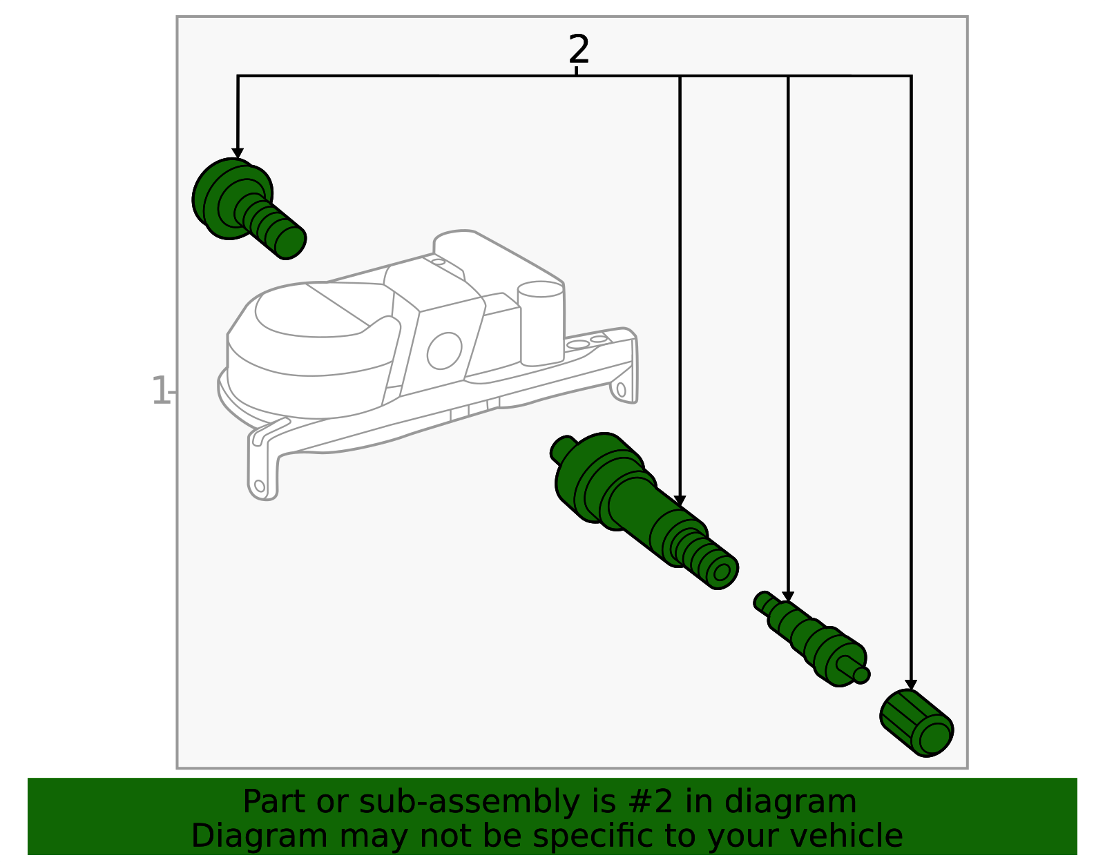 OEM 2019-2026 Toyota Tire Pressure Monitoring System (TPMS) Sensor