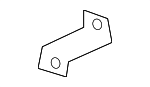 8653339500 - Body: Reinforced Beam Lower Bracket for Hyundai Image