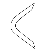 2004-2005 Hyundai XG350 - Side Molding