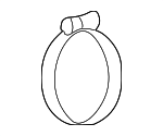AJ0313735 - : Outlet Tube Clamp for Mazda: Tribute Image