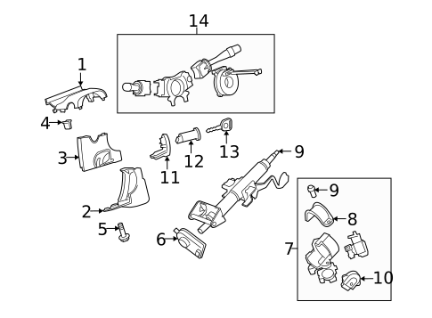 Primary Ignition for 2007 Suzuki XL-7 #0