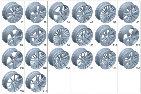 Wheels for 1984 Mercedes-Benz 300CD #0