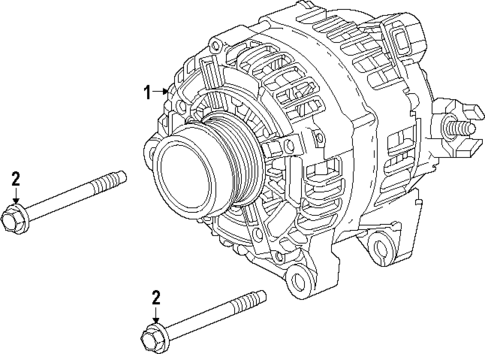 Alternator for 2025 Buick Encore GX #1