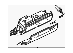 8P1880302A6PS - : Glove Box Assembly for Audi: A3, A3 Quattro Image