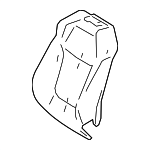 715520A160 - Body: Seat Back Pad for Toyota Image