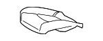 715120A170 - Body: Seat Cushion Pad for Toyota Image