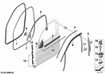 51767317852 - : Door Weatherstrip Front for BMW Image