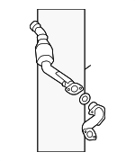 92161757 - Exhaust: Converter &amp; Pipe for Pontiac: GTO Image