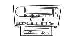 8612050B70 - Body: AM/FM CD Cassette for Lexus: LS430 Image