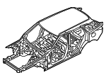 LR181782 - Body: Body Assembly for Land Rover: Range Rover Velar Image