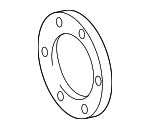 8W0407357 - Driveline &amp; Axles: Drive Shaft Spacer for Audi Image