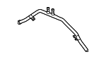 79121070CL - Cooling System: Connector Tube for Audi Image